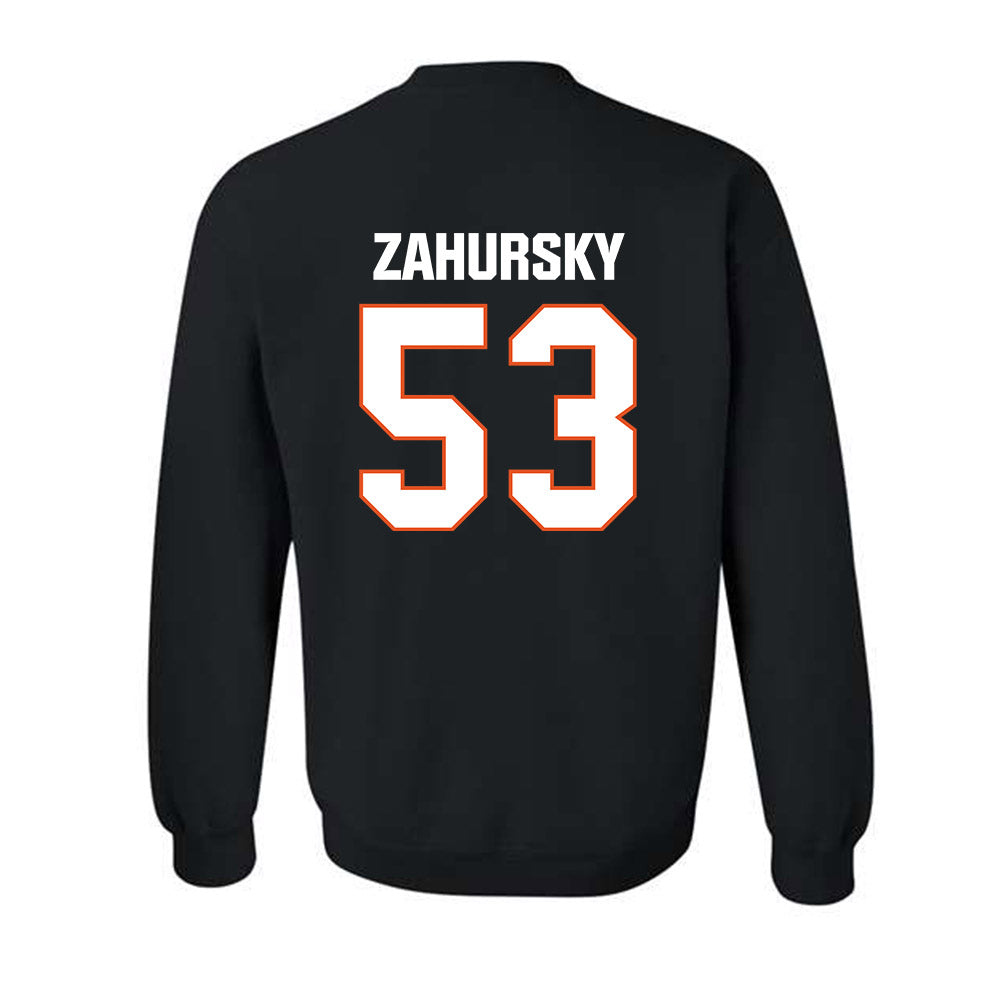 BGSU - NCAA Football : Masyn zahursky - Classic Shersey Crewneck Sweatshirt-1