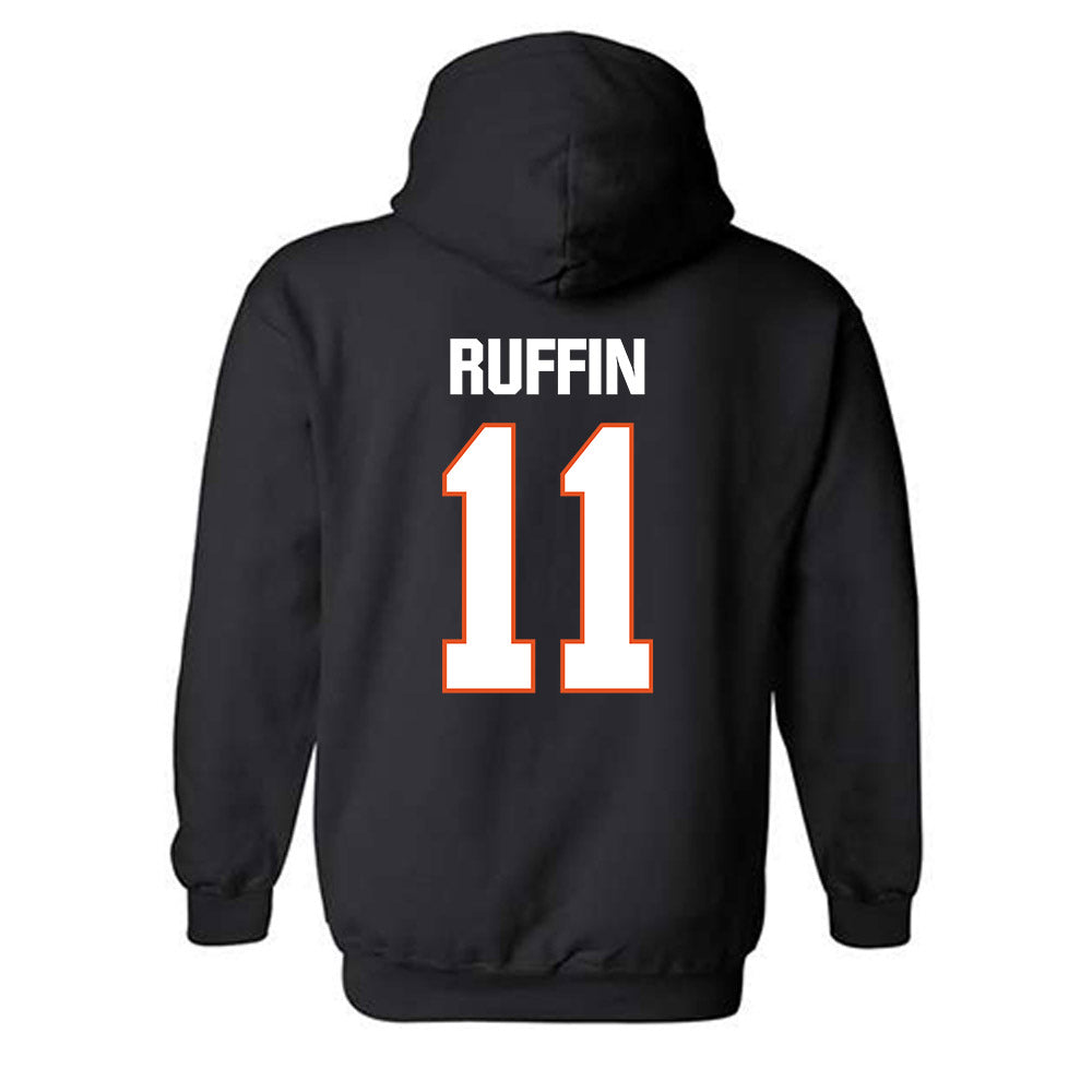 BGSU - NCAA Men's Basketball : Javon Ruffin - Classic Shersey Hooded Sweatshirt-1