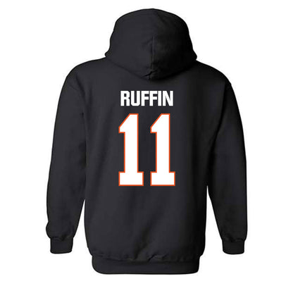 BGSU - NCAA Men's Basketball : Javon Ruffin - Classic Shersey Hooded Sweatshirt-1