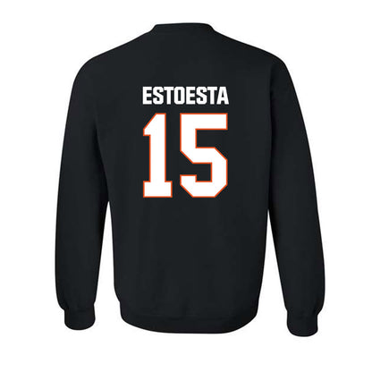 BGSU - NCAA Football : Preston Estoesta - Classic Shersey Crewneck Sweatshirt-1
