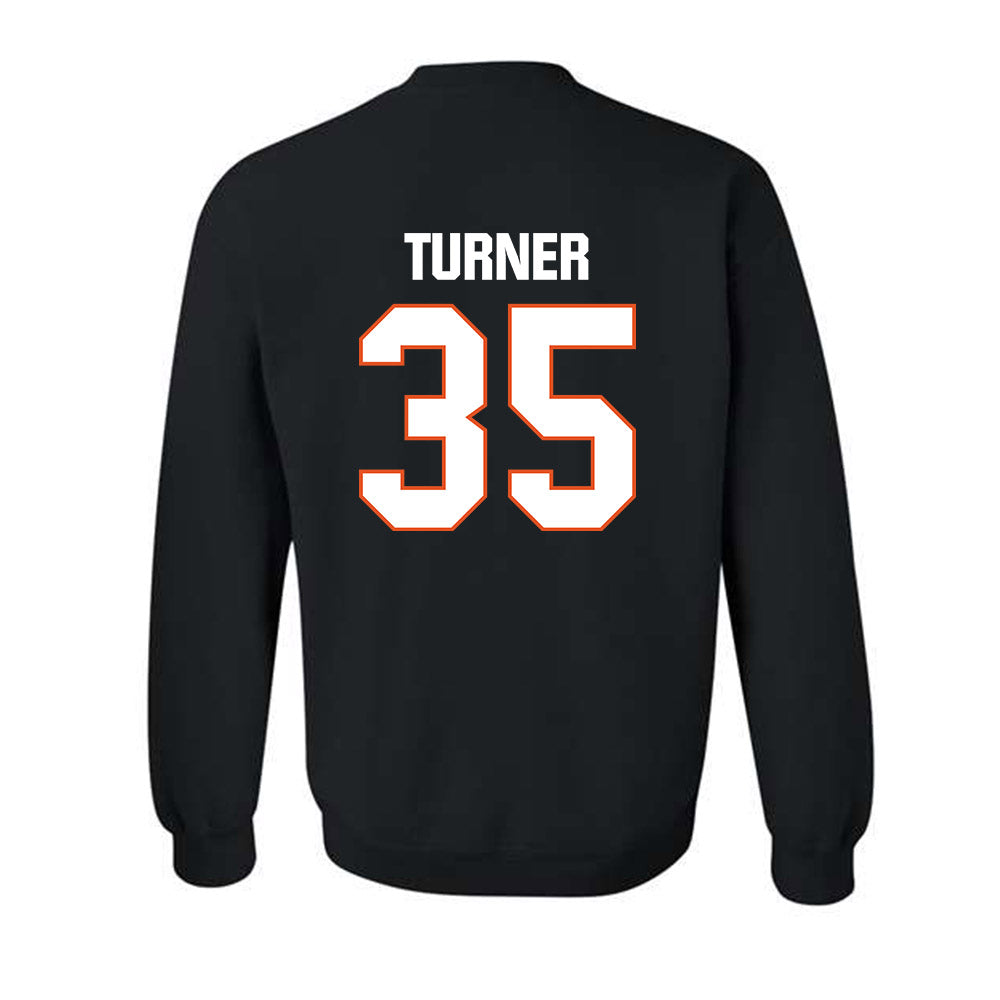 BGSU - NCAA Baseball : Joey Turner - Classic Shersey Crewneck Sweatshirt-1