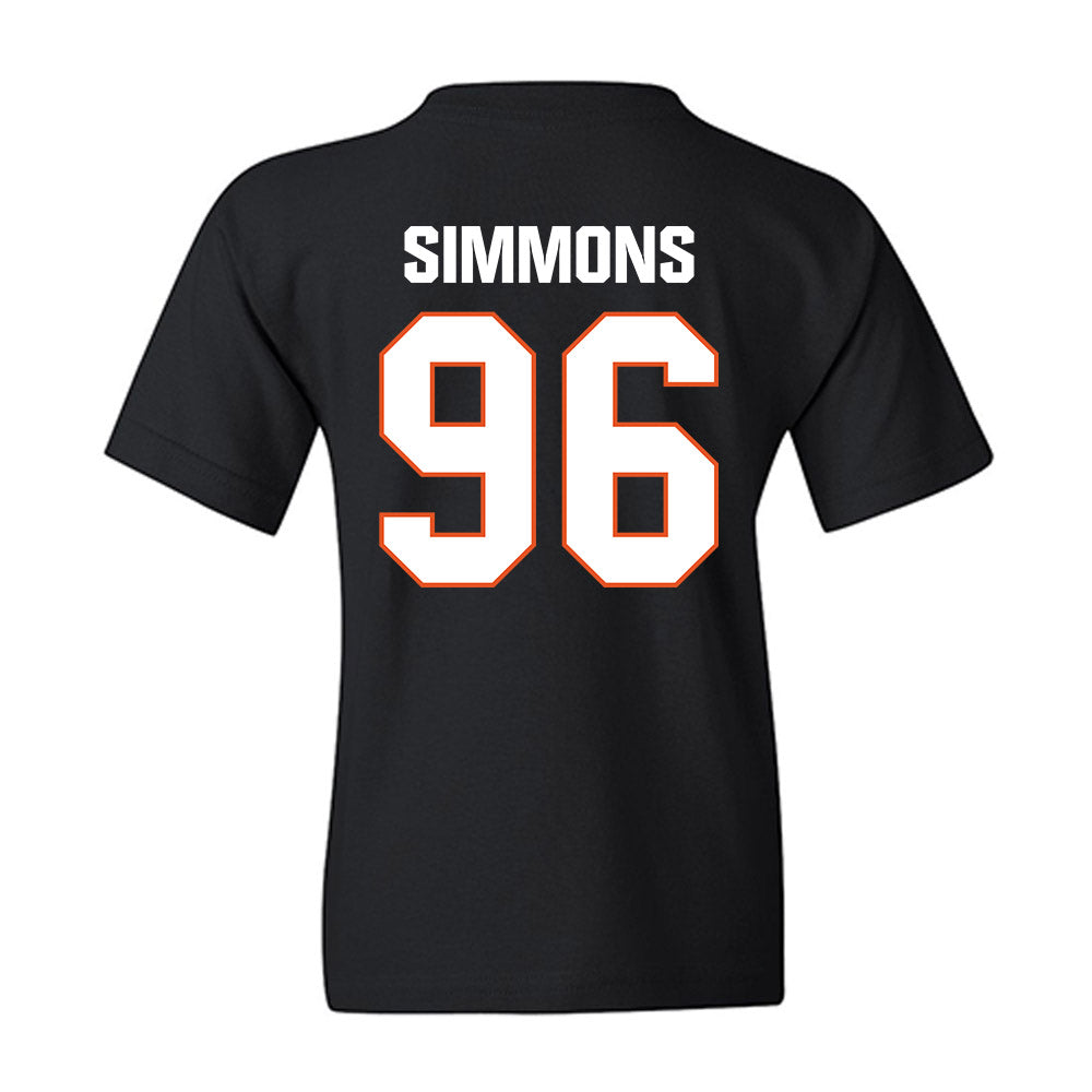 BGSU - NCAA Football : Cameron Simmons - Classic Shersey Youth T-Shirt-1