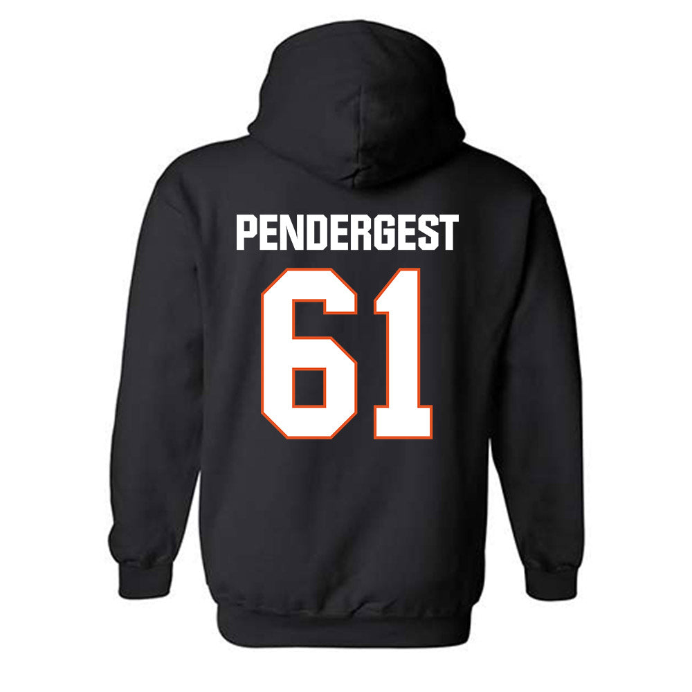 BGSU - NCAA Football : Pete Pendergest - Classic Shersey Hooded Sweatshirt-1