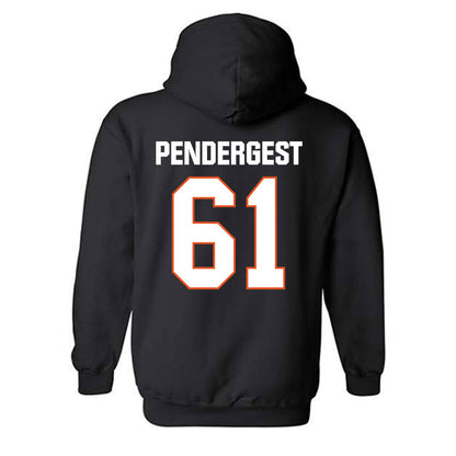 BGSU - NCAA Football : Pete Pendergest - Classic Shersey Hooded Sweatshirt-1