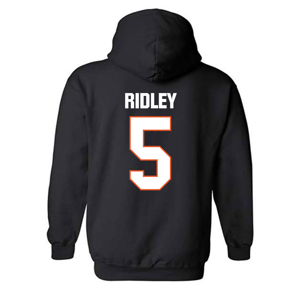 BGSU - NCAA Football : Brennan Ridley - Classic Shersey Hooded Sweatshirt-1
