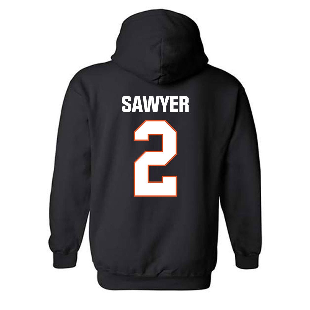 BGSU - NCAA Football : Nick Sawyer - Classic Shersey Hooded Sweatshirt-1