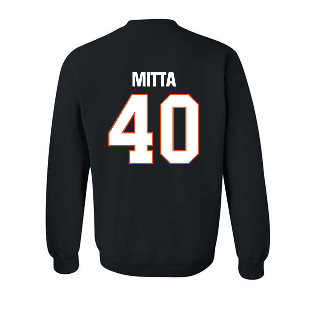 BGSU - NCAA Baseball : Anthony Mitta - Classic Shersey Crewneck Sweatshirt-1