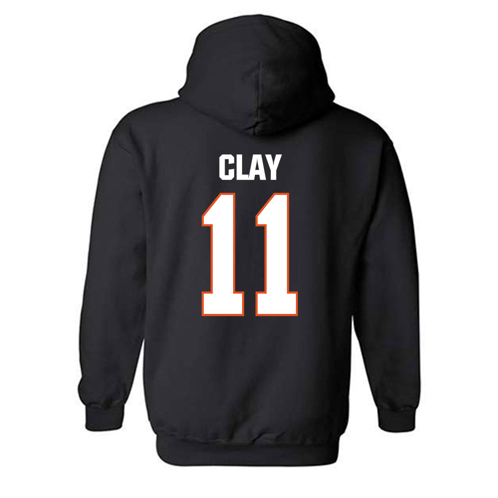 BGSU - NCAA Football : Austin Clay - Classic Shersey Hooded Sweatshirt-1