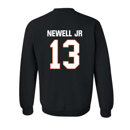 BGSU - NCAA Football : Chris Newell Jr - Classic Shersey Crewneck Sweatshirt-1
