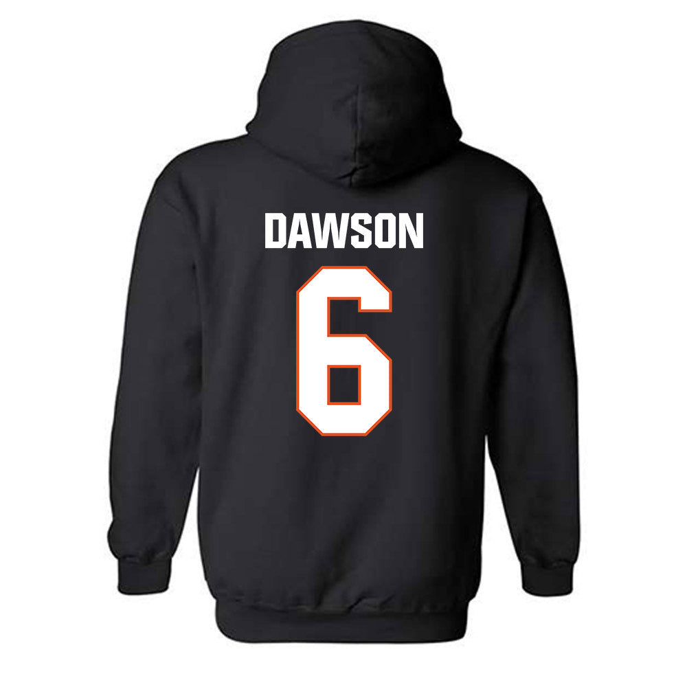 BGSU - NCAA Football : Isaiah Dawson - Classic Shersey Hooded Sweatshirt-1