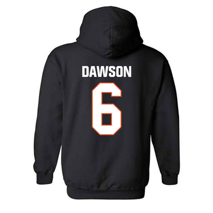 BGSU - NCAA Football : Isaiah Dawson - Classic Shersey Hooded Sweatshirt-1