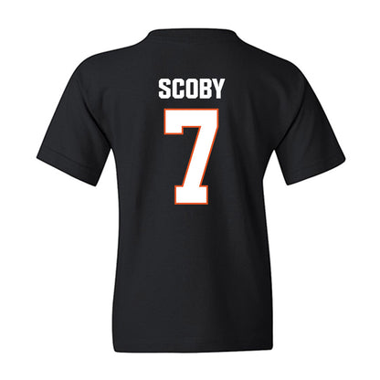 BGSU - NCAA Football : Jeremiah Scoby - Classic Shersey Youth T-Shirt-1