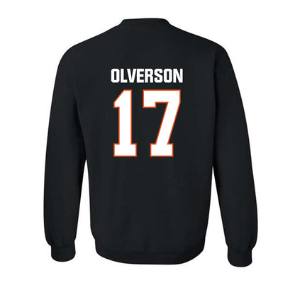 BGSU - NCAA Football : Jaimion Olverson - Classic Shersey Crewneck Sweatshirt-1