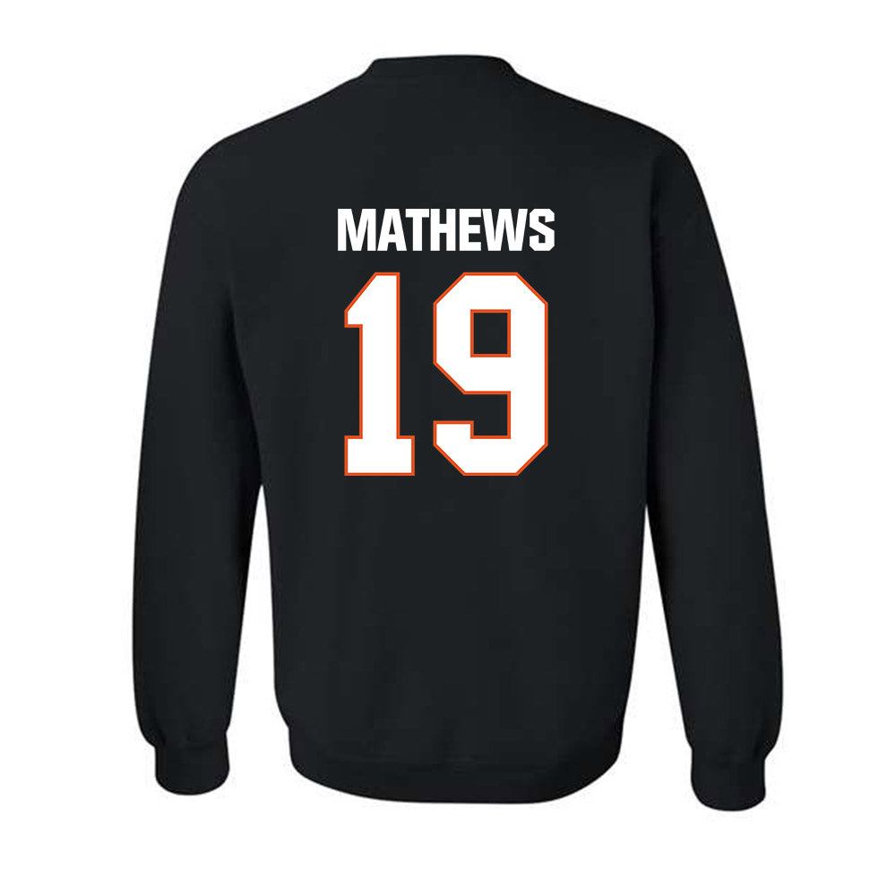 BGSU - NCAA Softball : Kendall Mathews - Classic Shersey Crewneck Sweatshirt-1