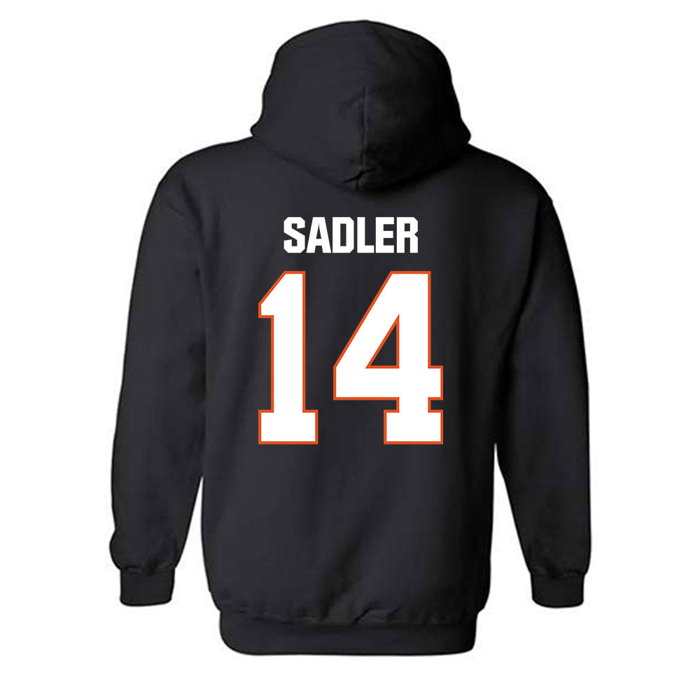 BGSU - NCAA Football : Pauly Sadler - Classic Shersey Hooded Sweatshirt-1