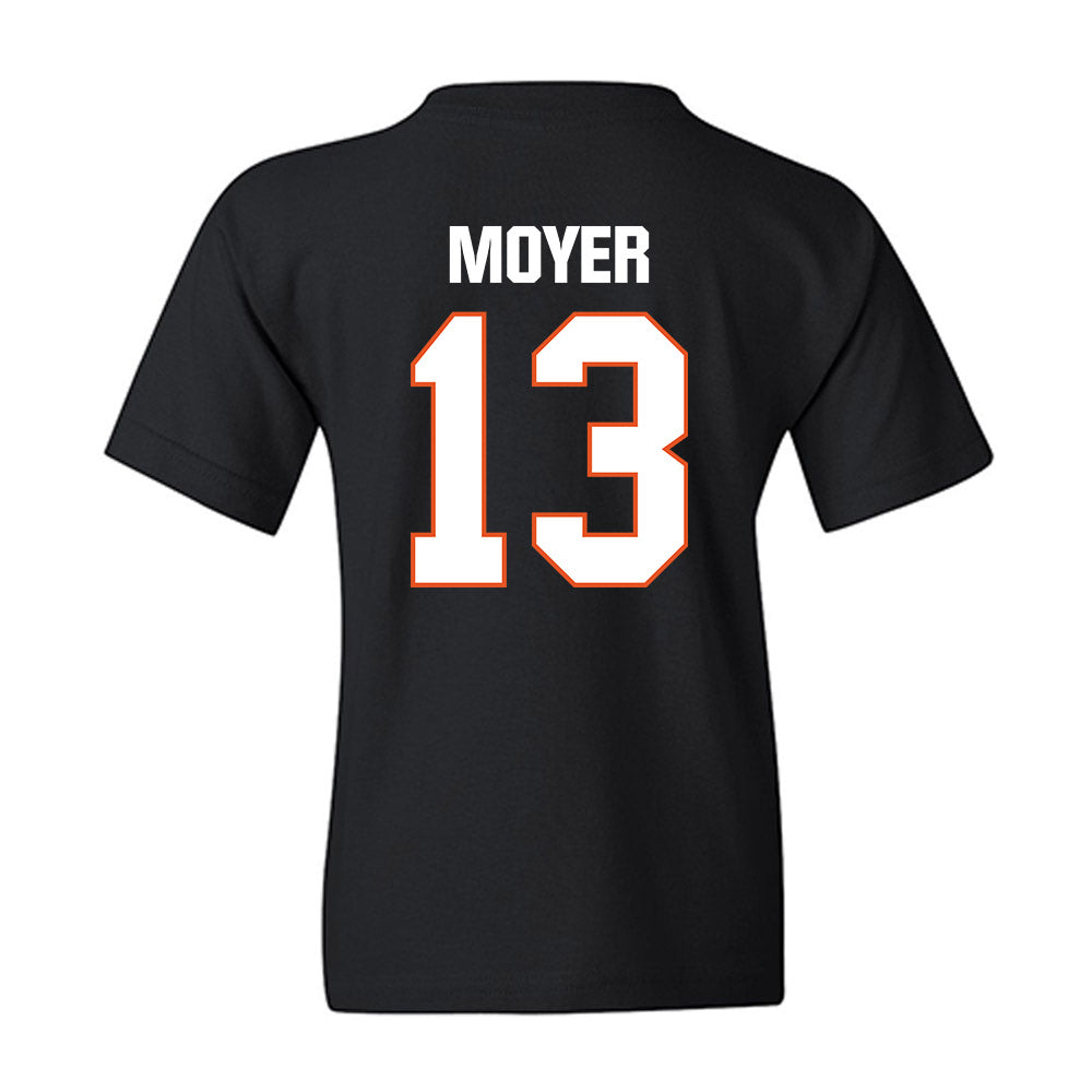 BGSU - NCAA Football : Caleb Moyer - Classic Shersey Youth T-Shirt-1