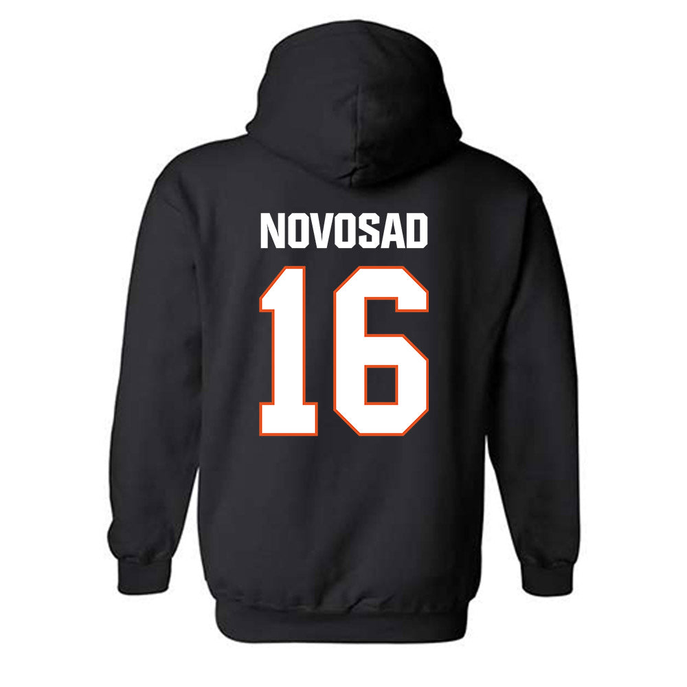 BGSU - NCAA Football : Austin Novosad - Classic Shersey Hooded Sweatshirt-1