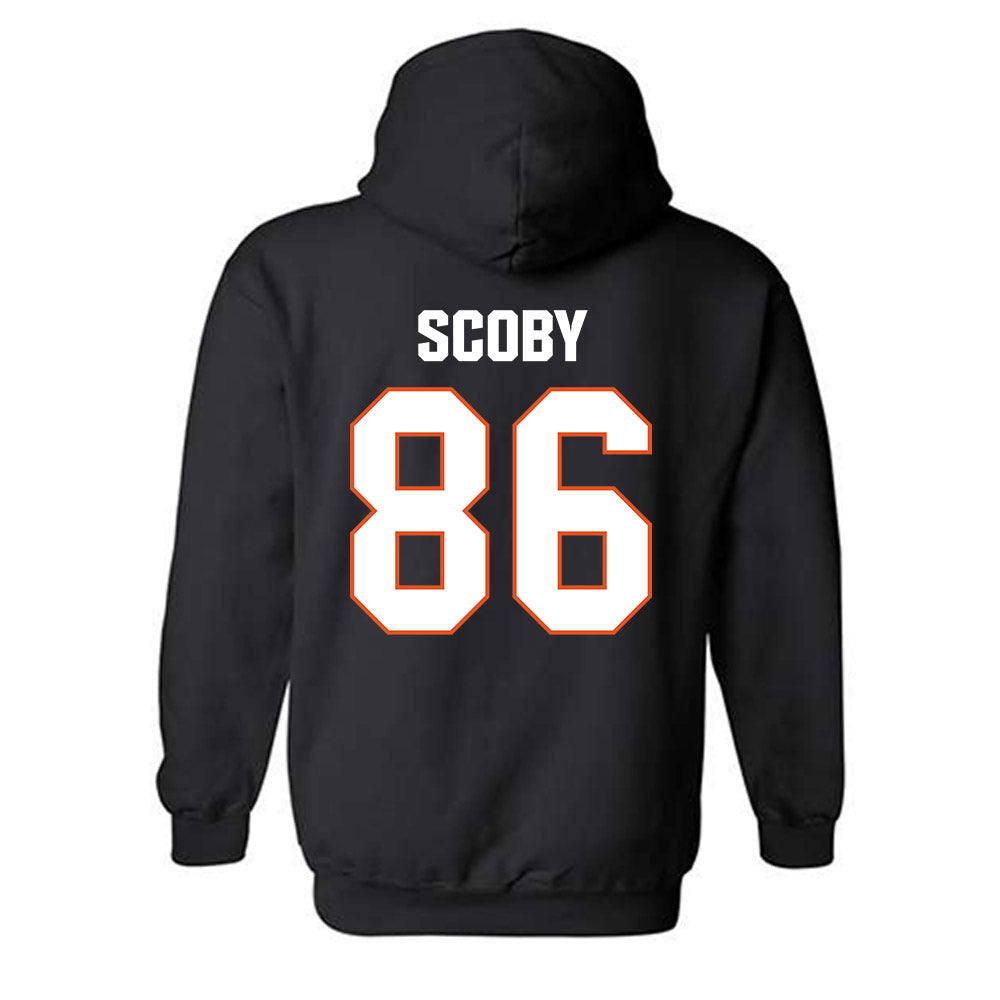 BGSU - NCAA Football : Jeremiah Scoby - Classic Shersey Hooded Sweatshirt-1