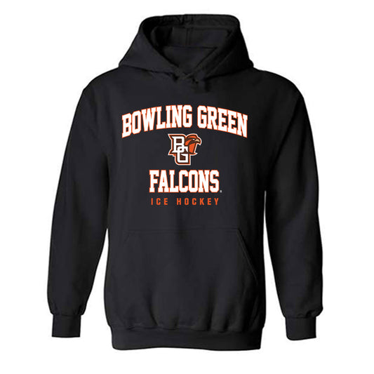 BGSU - NCAA Men's Ice Hockey : Dominik Rymon - Classic Shersey Hooded Sweatshirt-0