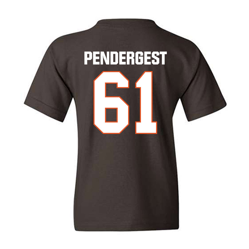 BGSU - NCAA Football : Pete Pendergest - Classic Shersey Youth T-Shirt-1