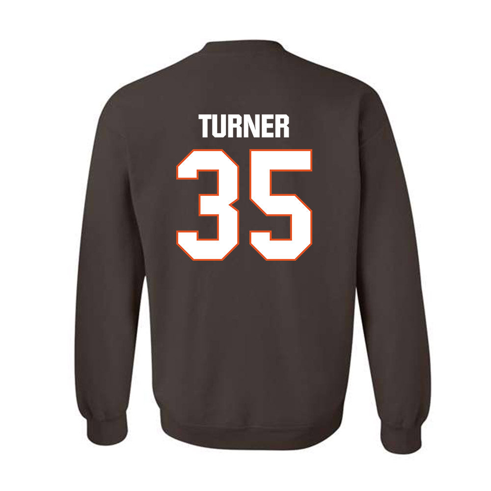 BGSU - NCAA Baseball : Joey Turner - Classic Shersey Crewneck Sweatshirt-1