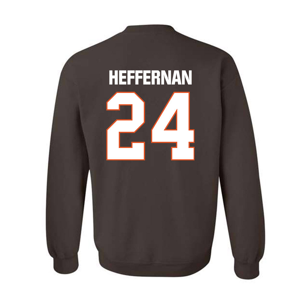 BGSU - NCAA Baseball : Andrew Heffernan - Classic Shersey Crewneck Sweatshirt-1