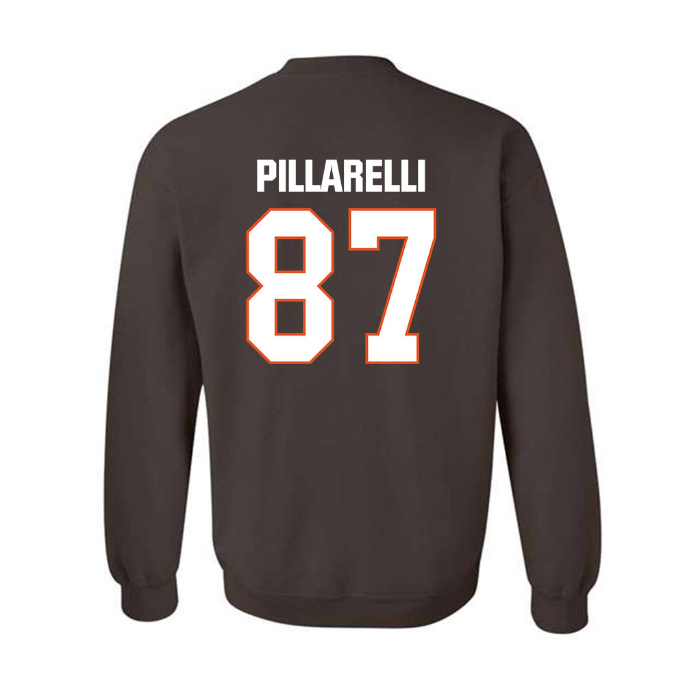 BGSU - NCAA Football : Reddik Pillarelli - Classic Shersey Crewneck Sweatshirt-1
