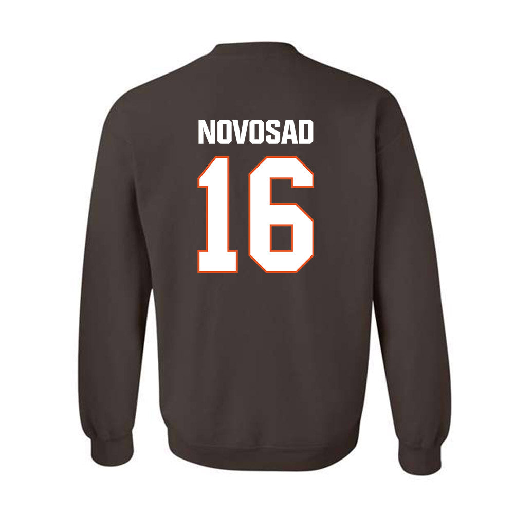 BGSU - NCAA Football : Austin Novosad - Classic Shersey Crewneck Sweatshirt-1