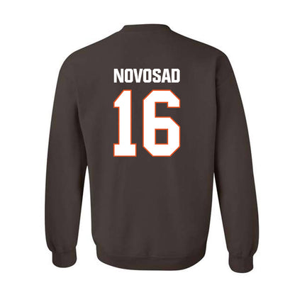 BGSU - NCAA Football : Austin Novosad - Classic Shersey Crewneck Sweatshirt-1