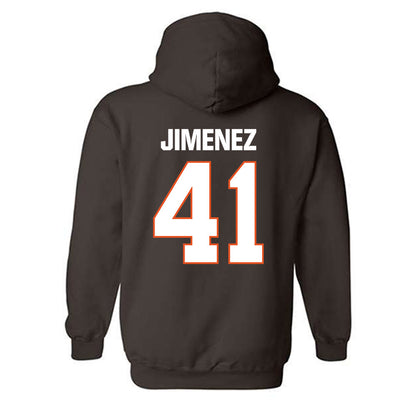 BGSU - NCAA Football : Quillan Jimenez - Classic Shersey Hooded Sweatshirt-1
