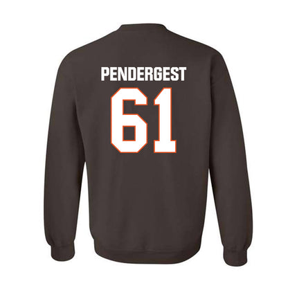 BGSU - NCAA Football : Pete Pendergest - Classic Shersey Crewneck Sweatshirt-1