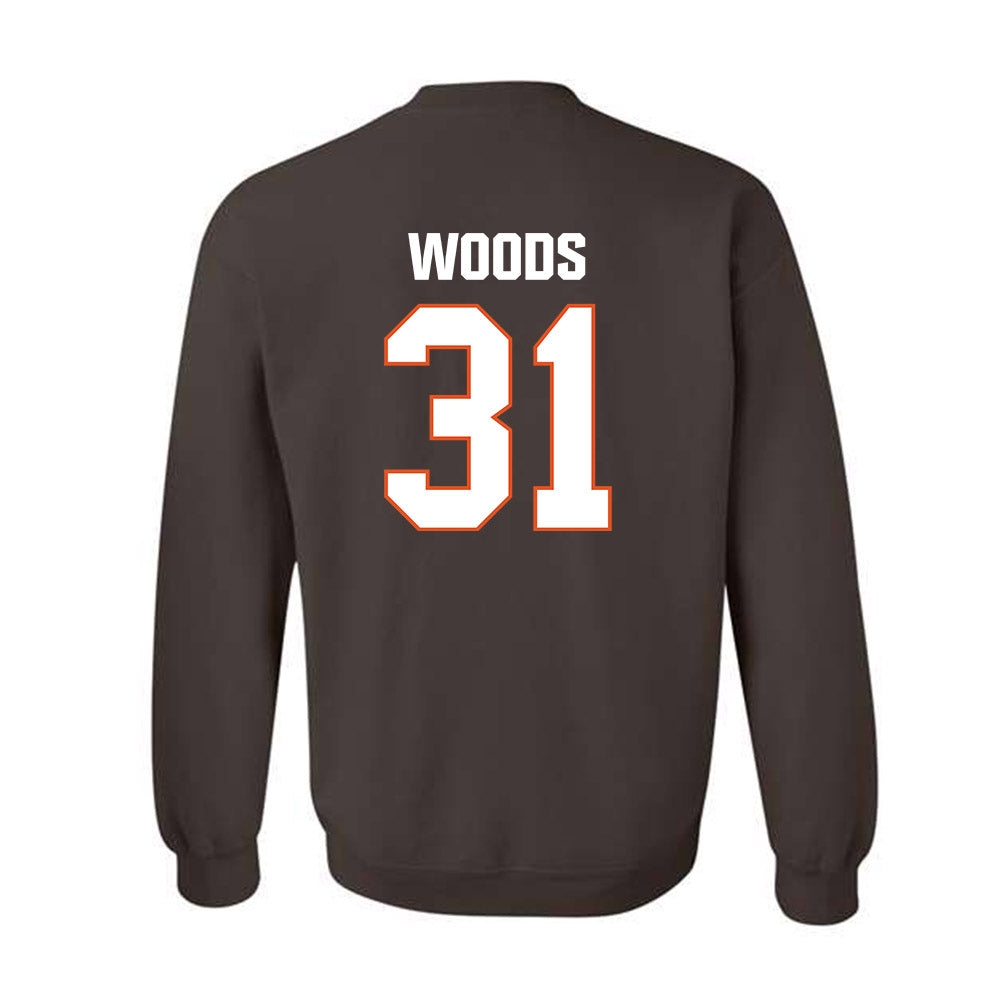 BGSU - NCAA Football : Dominick Woods - Classic Shersey Crewneck Sweatshirt-1