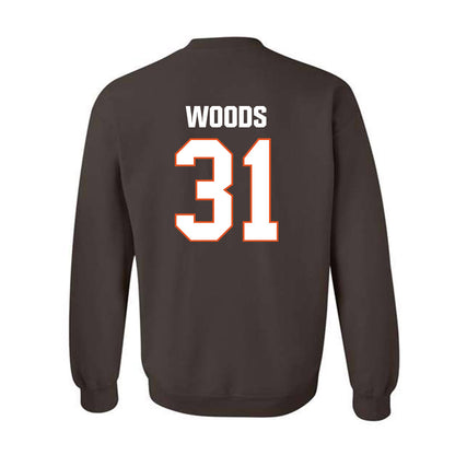 BGSU - NCAA Football : Dominick Woods - Classic Shersey Crewneck Sweatshirt-1