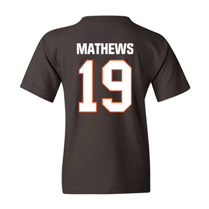 BGSU - NCAA Softball : Kendall Mathews - Classic Shersey Youth T-Shirt-1