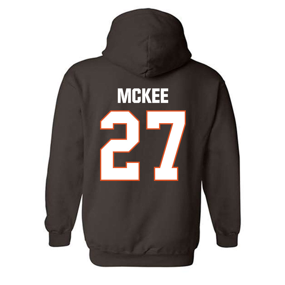 BGSU - NCAA Football : Treyton McKee - Classic Shersey Hooded Sweatshirt-1