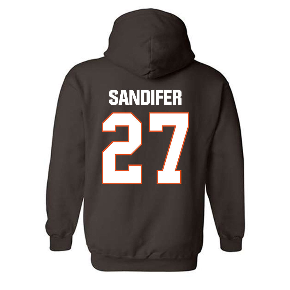 BGSU - NCAA Softball : Avari Sandifer - Classic Shersey Hooded Sweatshirt-1