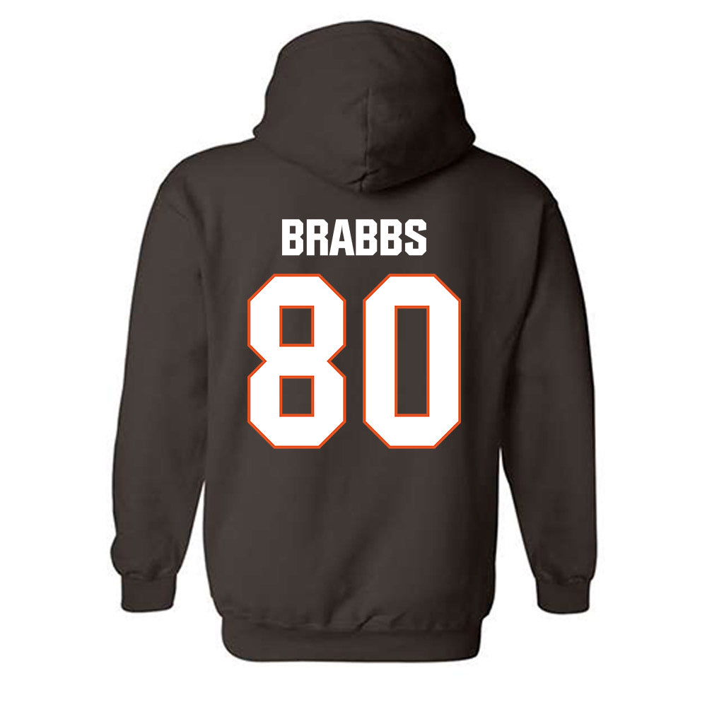 BGSU - NCAA Football : Ocean Brabbs - Classic Shersey Hooded Sweatshirt-1