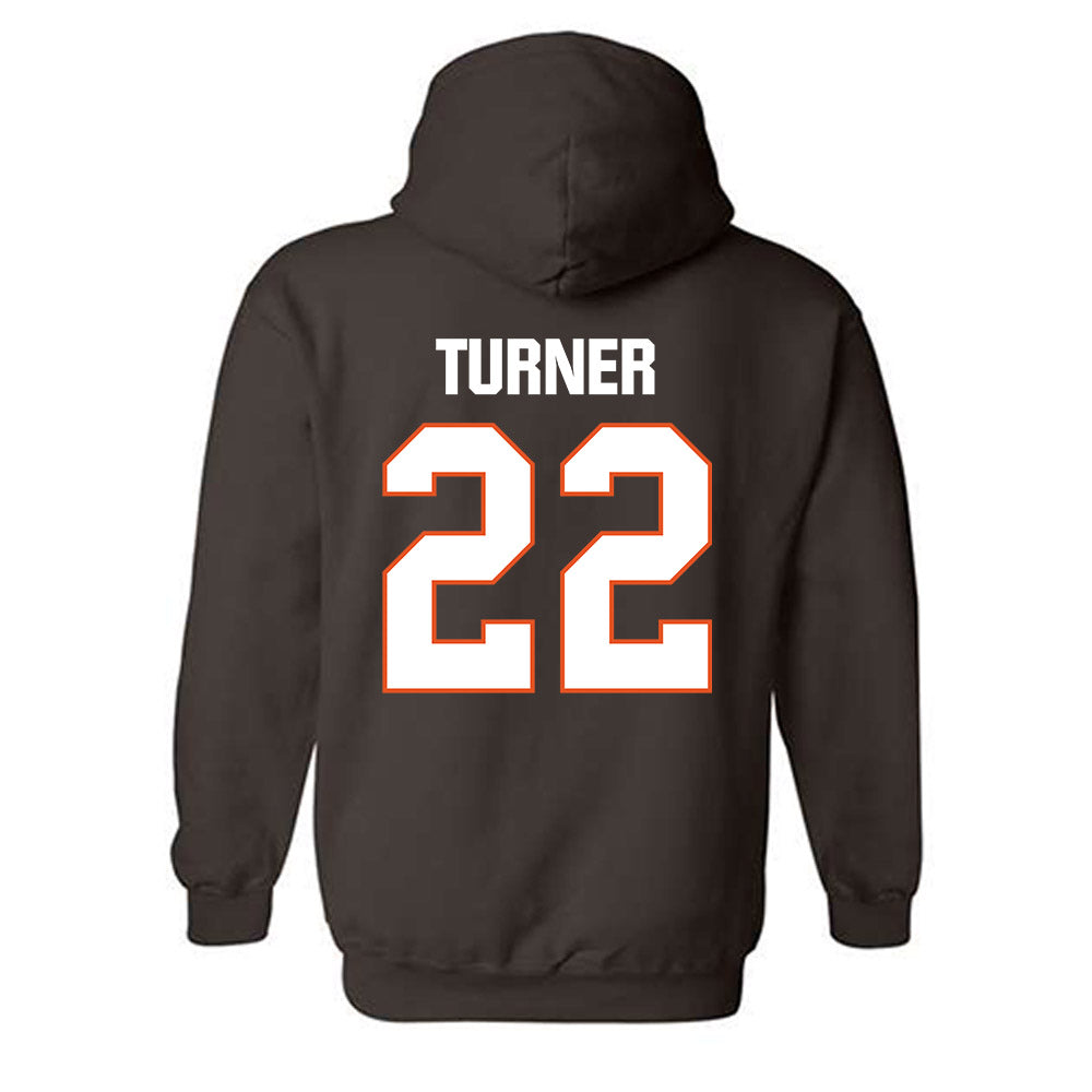 BGSU - NCAA Women's Volleyball : Makiaya Turner - Classic Shersey Hooded Sweatshirt-1