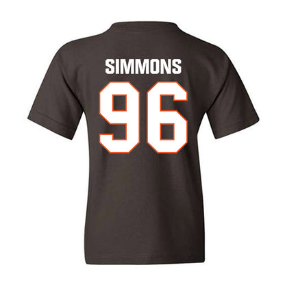 BGSU - NCAA Football : Cameron Simmons - Classic Shersey Youth T-Shirt-1