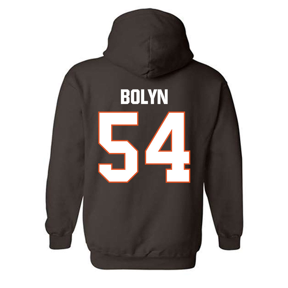 BGSU - NCAA Football : Brody Bolyn - Classic Shersey Hooded Sweatshirt-1