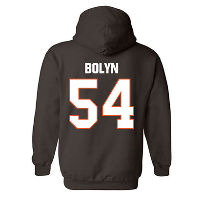 BGSU - NCAA Football : Brody Bolyn - Classic Shersey Hooded Sweatshirt-1