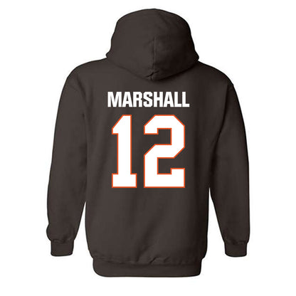 BGSU - NCAA Football : Caden Marshall - Classic Shersey Hooded Sweatshirt-1