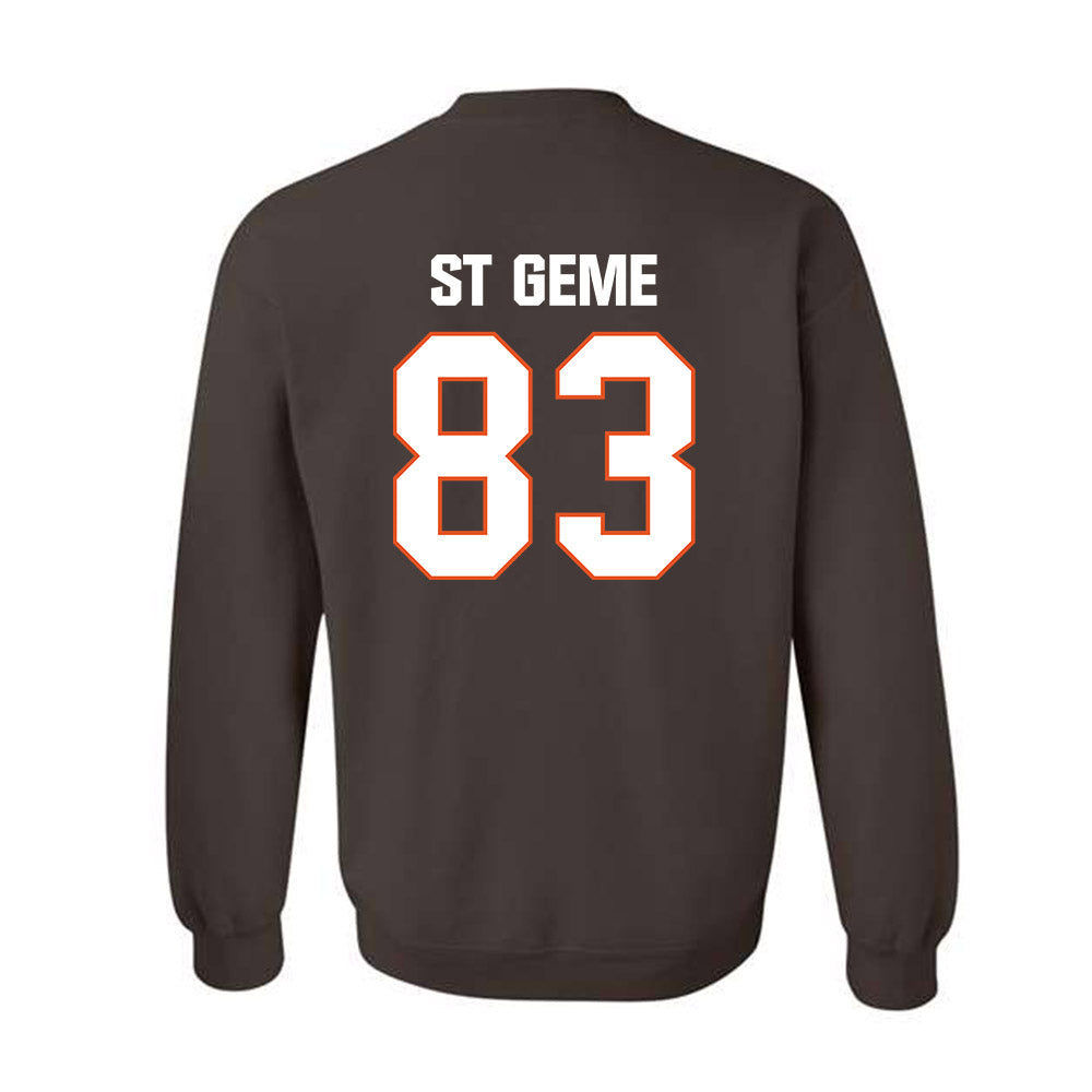 BGSU - NCAA Football : Pierce St Geme - Classic Shersey Crewneck Sweatshirt-1