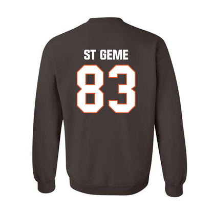 BGSU - NCAA Football : Pierce St Geme - Classic Shersey Crewneck Sweatshirt-1