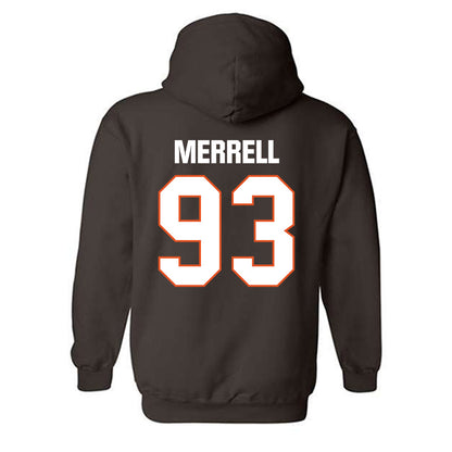 BGSU - NCAA Football : Trent Merrell - Classic Shersey Hooded Sweatshirt-1