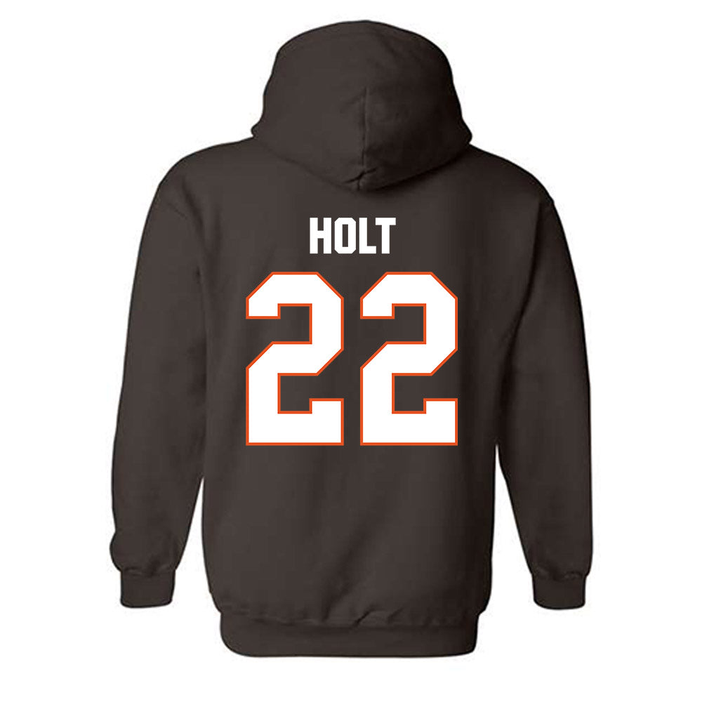 BGSU - NCAA Football : Julian Holt - Classic Shersey Hooded Sweatshirt-1