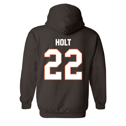 BGSU - NCAA Football : Julian Holt - Classic Shersey Hooded Sweatshirt-1