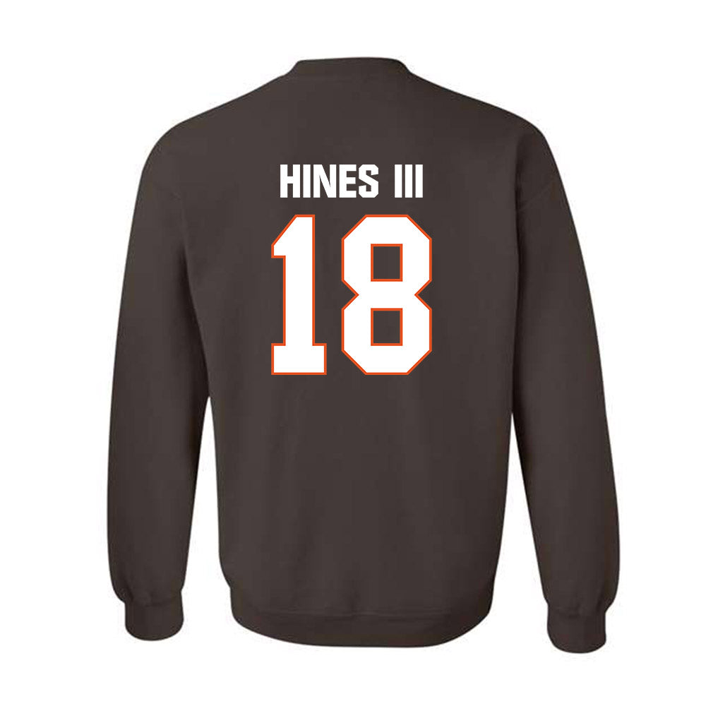 BGSU - NCAA Football : Andrew Hines III - Classic Shersey Crewneck Sweatshirt-1