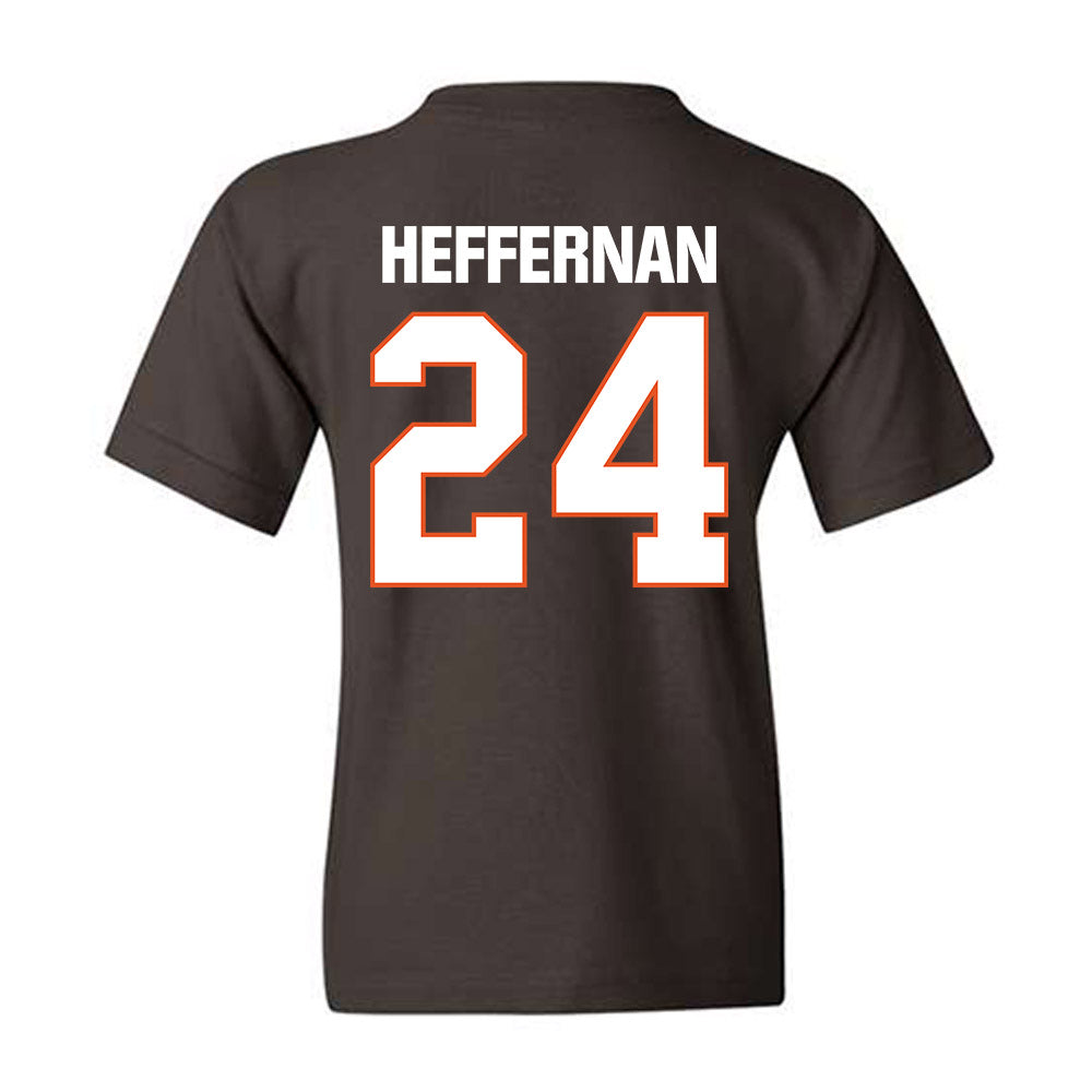 BGSU - NCAA Baseball : Andrew Heffernan - Classic Shersey Youth T-Shirt-1