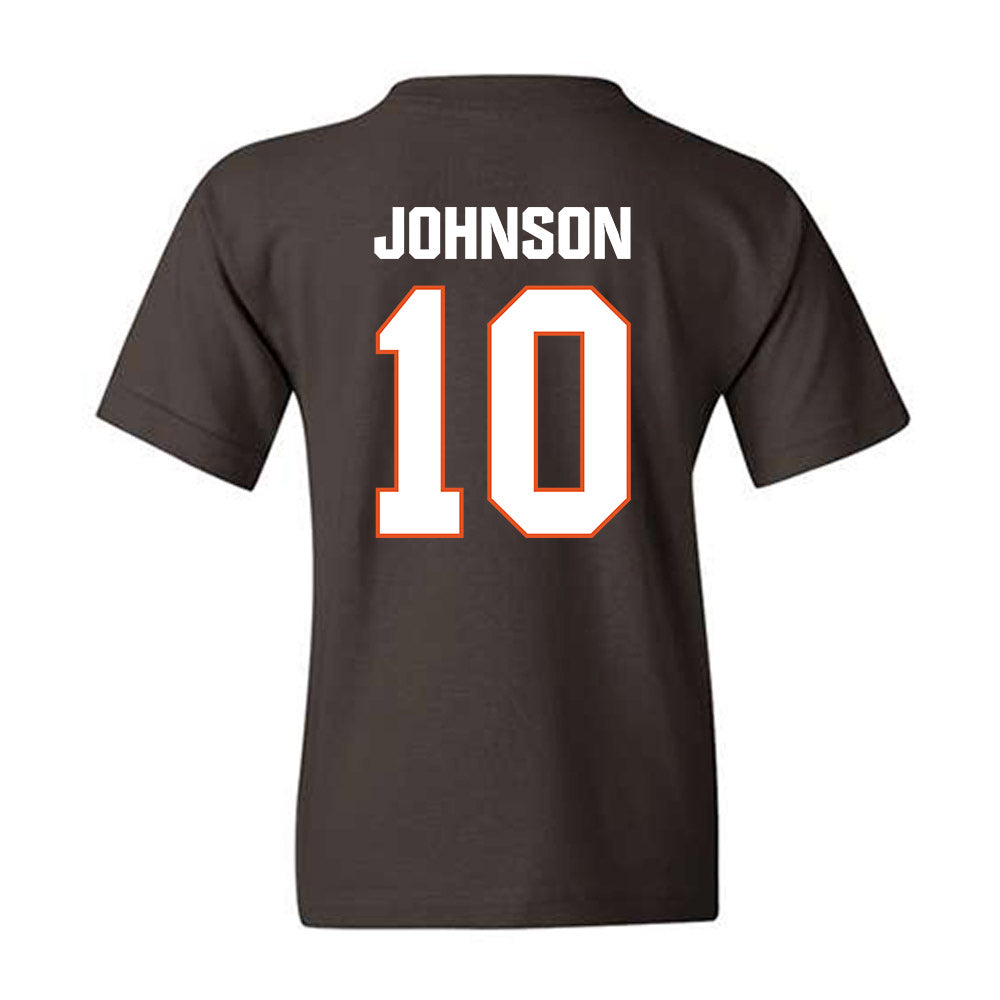 BGSU - NCAA Football : JoJo Johnson - Classic Shersey Youth T-Shirt-1